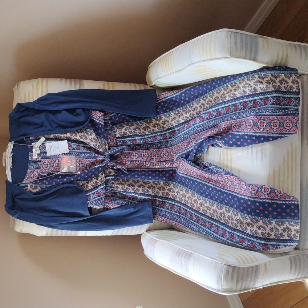 NWT Knitworks 3pc Jumpsuit for girls (size 7 & 16 available)